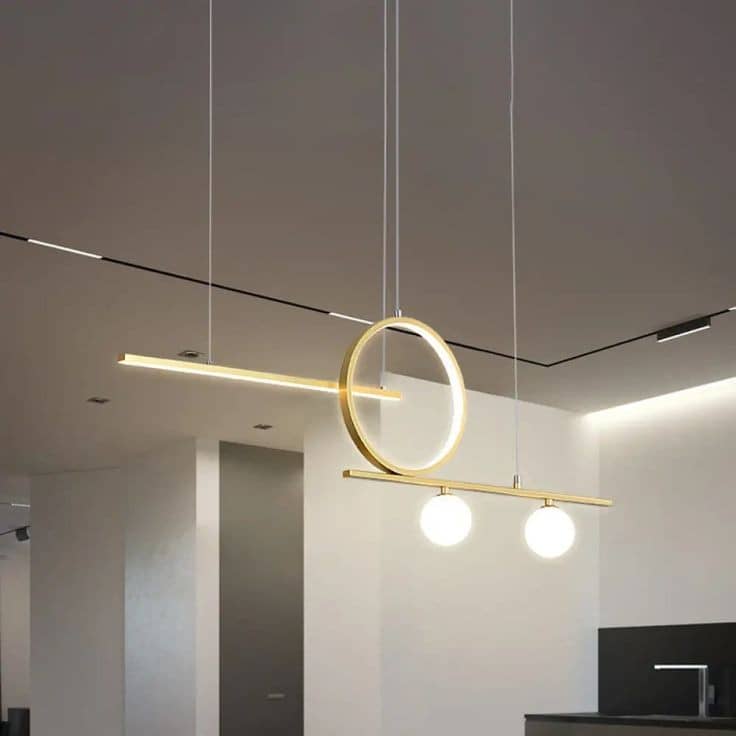 Nordic LED Chandelier will ball